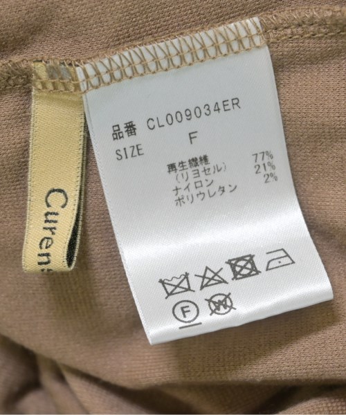 Curensology（カレンソロジー）ワンピース ベージュ サイズ:F レディース/2200678436127