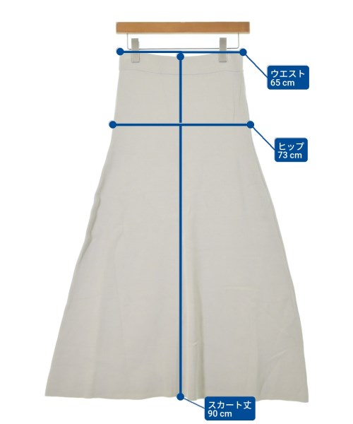 Chaos（カオス）ロング・マキシ丈スカート ベージュ サイズ:F レディース/2200628172181