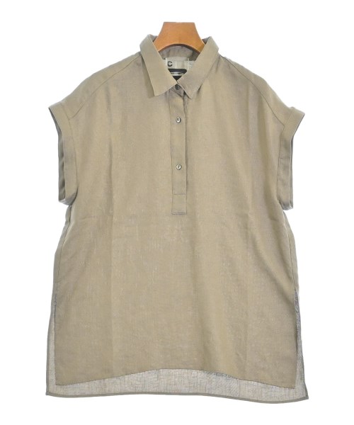 Chaos(カオス)ブラウス 茶 サイズ:F/2200644747486