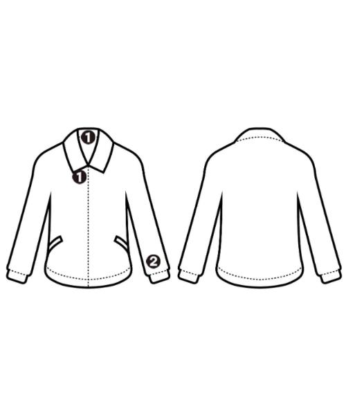 Chaos（カオス）ブルゾン ベージュ サイズ:F レディース/2200644747509