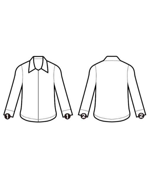 Chaos（カオス）カジュアルシャツ 青 サイズ:F レディース/2200621987027