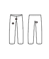 Chaos（カオス）スラックス グレー サイズ:36(S位) レディース/2200623185032