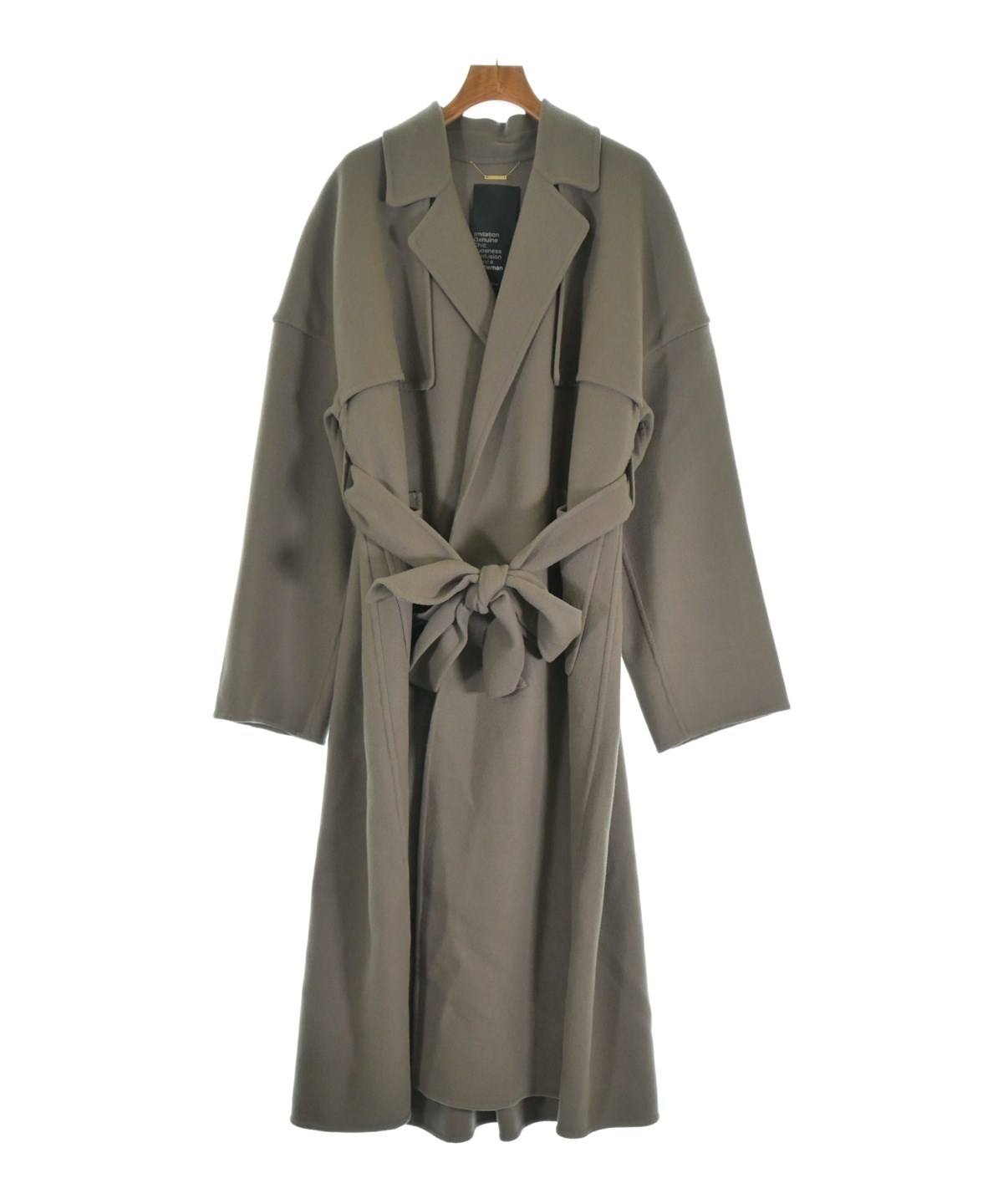 Chaos（カオス）コート カーキ サイズ:F レディース/2200624652014