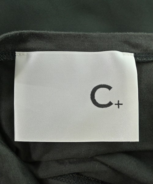C+（シープラス）Tシャツ・カットソー カーキ サイズ:38(M位) レディース/2200614513059