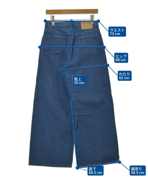 Chaos（カオス）デニムパンツ 青 サイズ:38(M位) レディース/2200649292073