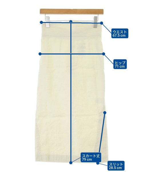 Chaos（カオス）ロング・マキシ丈スカート ベージュ サイズ:36(S位) レディース/2200652804010