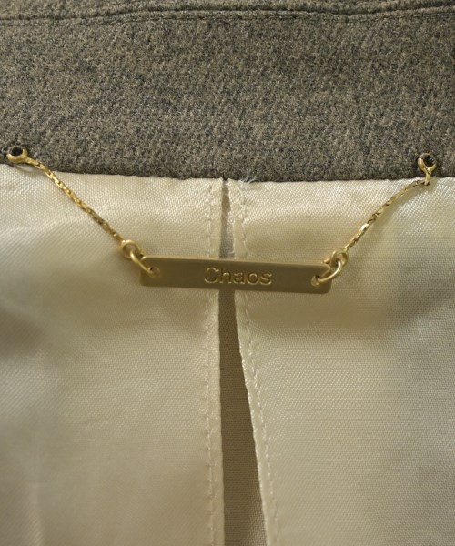 Chaos（カオス）テーラードジャケット ベージュ サイズ:F レディース/2200647322024