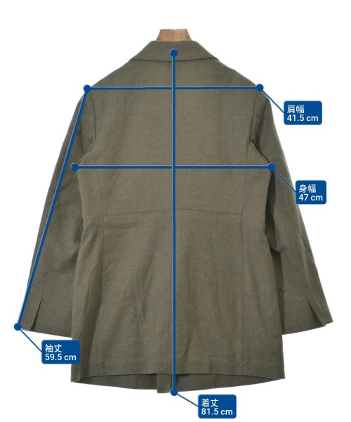 Chaos（カオス）テーラードジャケット ベージュ サイズ:F レディース/2200647322024