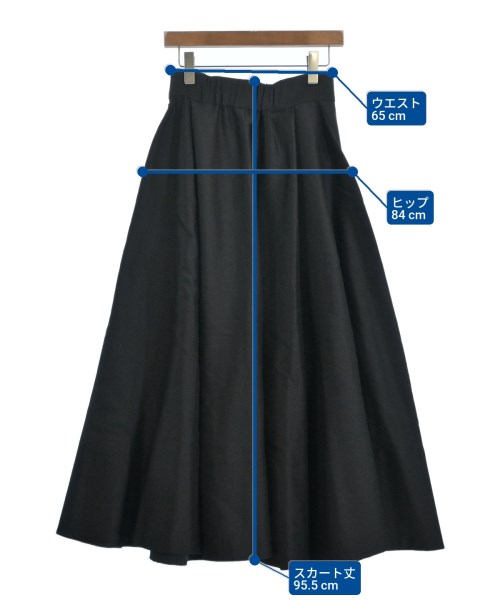 Chaos（カオス）ロング・マキシ丈スカート 黒 サイズ:36(S位) レディース/2200649059041