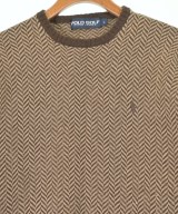 POLO GOLF（ポロゴルフ）ニット・セーター 茶 サイズ:L メンズ/2200620220026