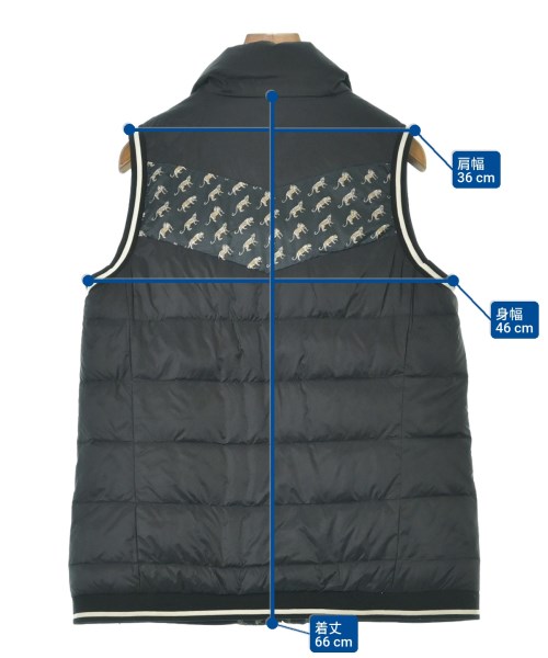 POLO GOLF（ポロゴルフ）ダウンジャケット/ダウンベスト 黒 サイズ:M レディース/2200637038010