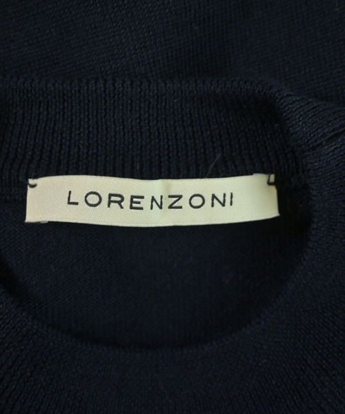 LORENZINI（ロレンツィーニ）ニット・セーター 紺 サイズ:M メンズ/2200610137518