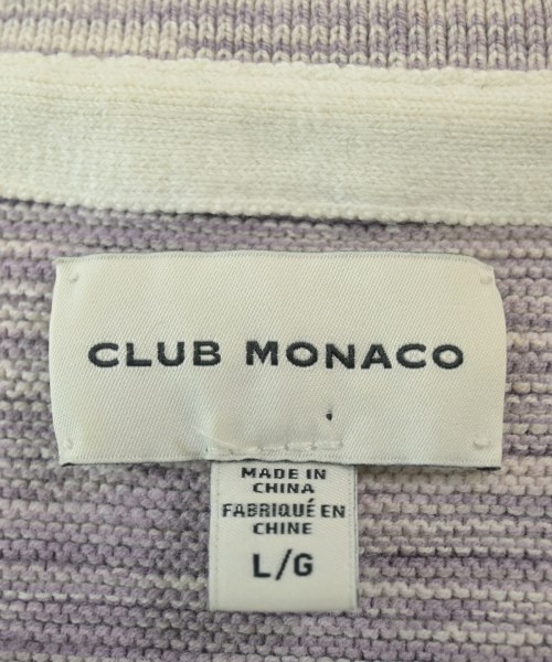 CLUB MONACO（クラブモナコ）ニット・セーター 紫 サイズ:L メンズ/2200646863092