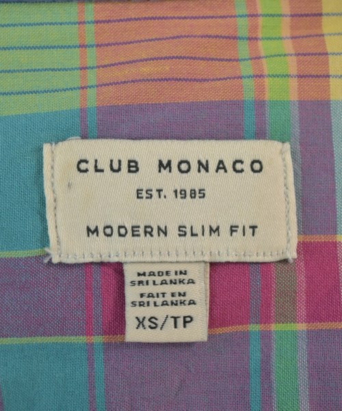 CLUB MONACO（クラブモナコ）カジュアルシャツ 紫 サイズ:XS メンズ/2200654059098
