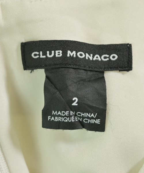 CLUB MONACO（クラブモナコ）オールインワン/サロペット 白 サイズ:2(M位) レディース/2200640421137