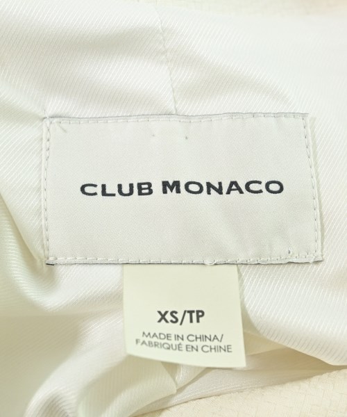 CLUB MONACO（クラブモナコ）カジュアルジャケット 白 サイズ:XS レディース/2200612125087