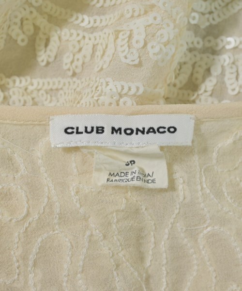 CLUB MONACO（クラブモナコ）カジュアルシャツ 白 サイズ:S レディース/2200664063023
