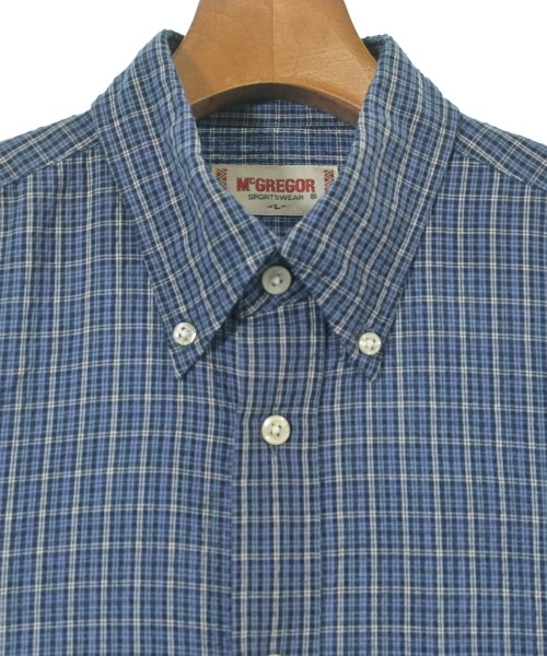 McGREGOR CLASSIC（マックレガークラシック）カジュアルシャツ 青 サイズ:L メンズ/2200654239131