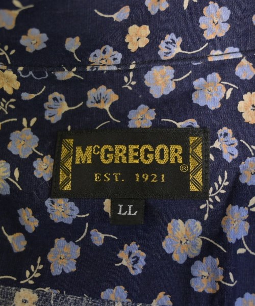 McGREGOR（マックレガー）カジュアルシャツ 紺 サイズ:LL メンズ/2200622363158