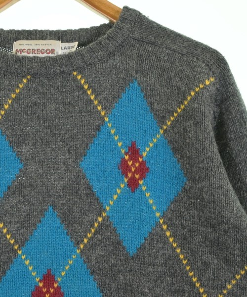 McGREGOR（マックレガー）ニット・セーター グレー サイズ:L メンズ/2200629717022