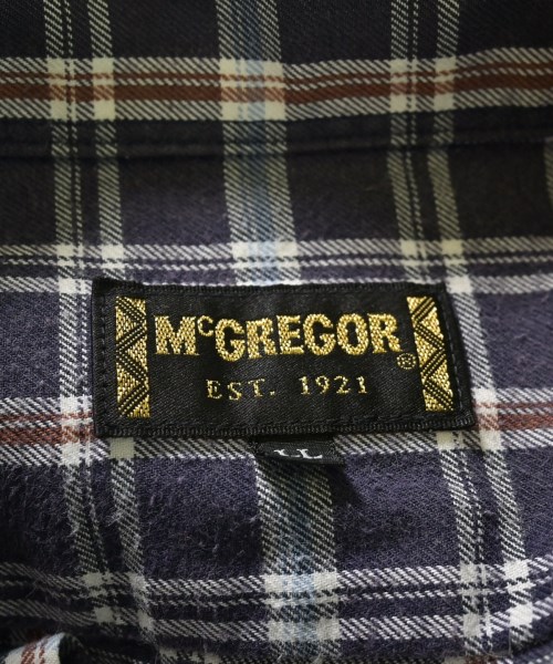 McGREGOR（マックレガー）カジュアルシャツ 紺 サイズ:LL メンズ/2200609104026