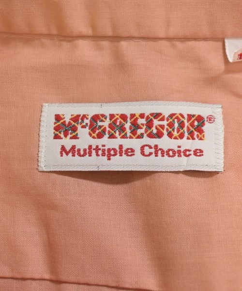 McGREGOR（マックレガー）カジュアルシャツ ピンク サイズ:L メンズ/2200719189043