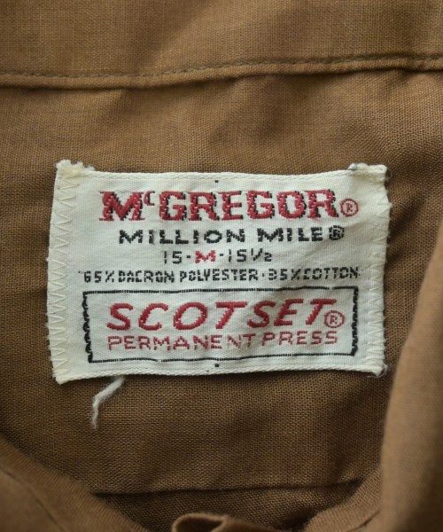McGREGOR（マックレガー）カジュアルシャツ 茶 サイズ:-(L位) メンズ/2200645524604