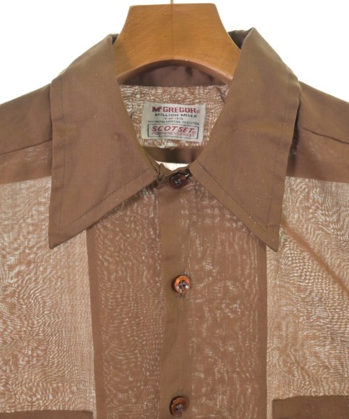 McGREGOR（マックレガー）カジュアルシャツ 茶 サイズ:-(L位) メンズ/2200645524604