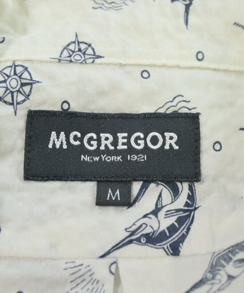 McGREGOR（マックレガー）カジュアルシャツ 白 サイズ:M メンズ/2200688302061
