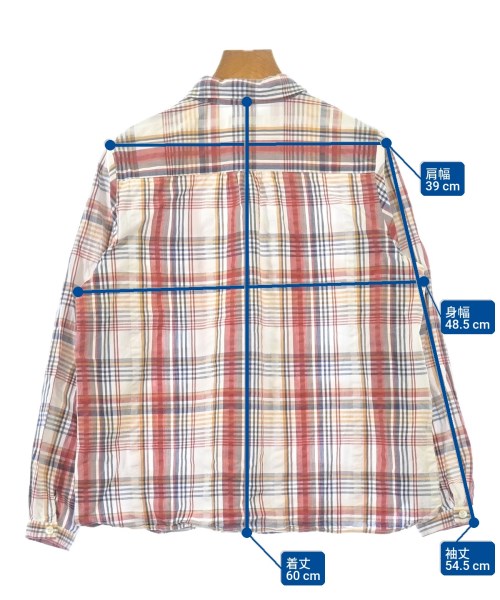 McGREGOR（マックレガー）カジュアルシャツ 赤 サイズ:L レディース/2200628651082