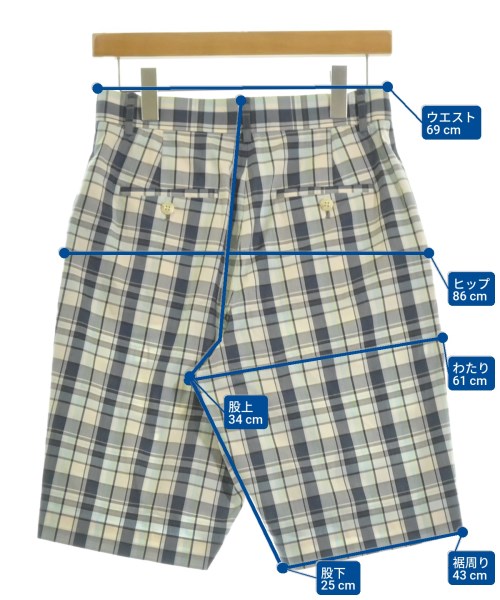 McGREGOR（マックレガー）ショートパンツ 青 サイズ:M レディース/2200659818089