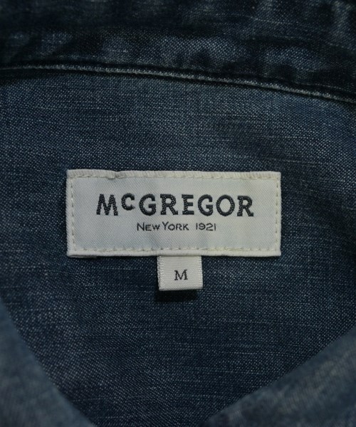 McGREGOR（マックレガー）カジュアルシャツ 紺 サイズ:M レディース/2200719765049