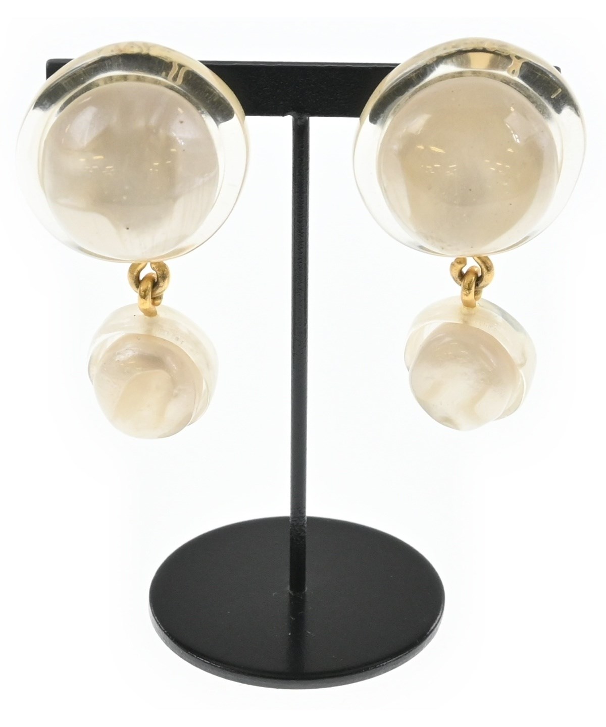 dominique denaive ドミニク ピアス IENA plage Dominique Denaive（ドミニクデネーブ）ピアス・イヤリング 白