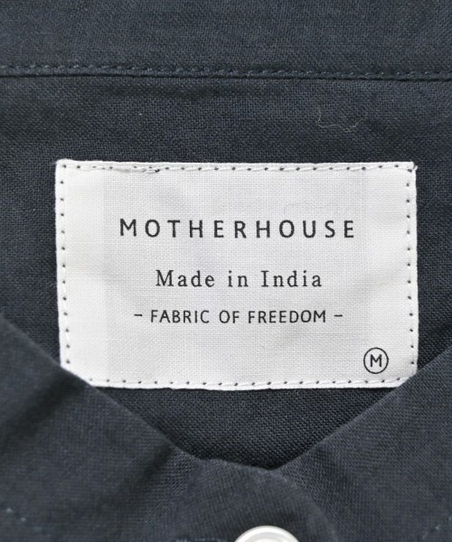 Motherhouse（マザーハウス）シャツワンピース 紺 サイズ:M レディース/2200609180129