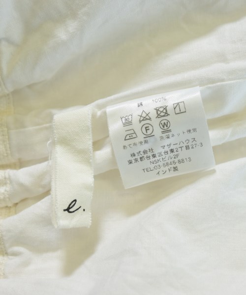 Motherhouse（マザーハウス）ひざ丈スカート 白 サイズ:M レディース/2200714866079