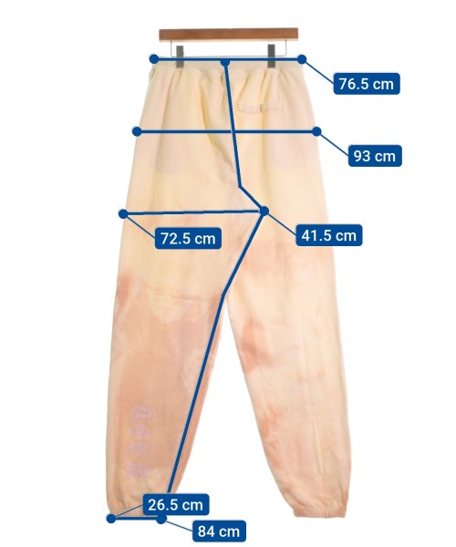 Carne Bollente（カルネボレンテ）スウェットパンツ 黄 サイズ:L メンズ/2200480783334