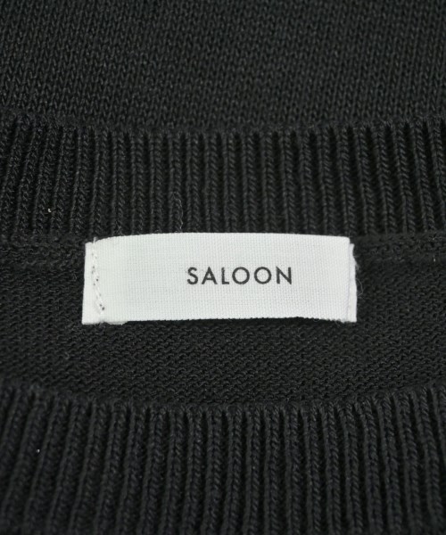 Saloon（サルーン）ニット・セーター 黒 サイズ:F レディース/2200634094026