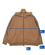 Saloon（サルーン）パーカー 茶 サイズ:F レディース/2200639153070