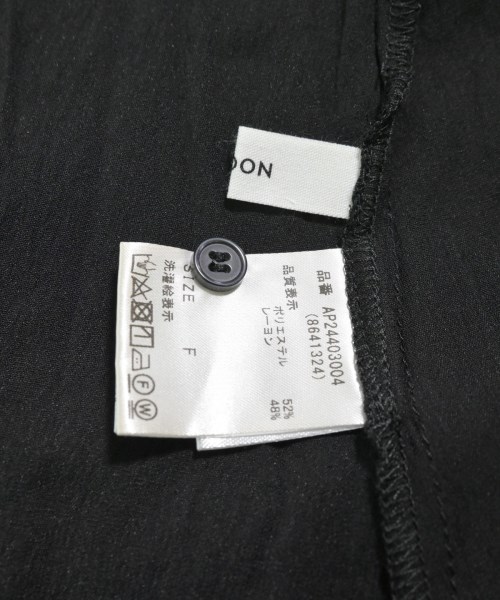 Saloon（サルーン）ブラウス 黒 サイズ:F レディース/2200610193033