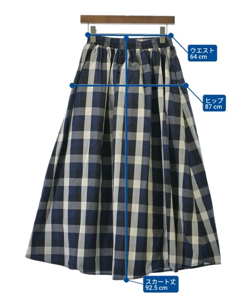 Saloon（サルーン）ロング・マキシ丈スカート 紺 サイズ:F レディース/2200641549076
