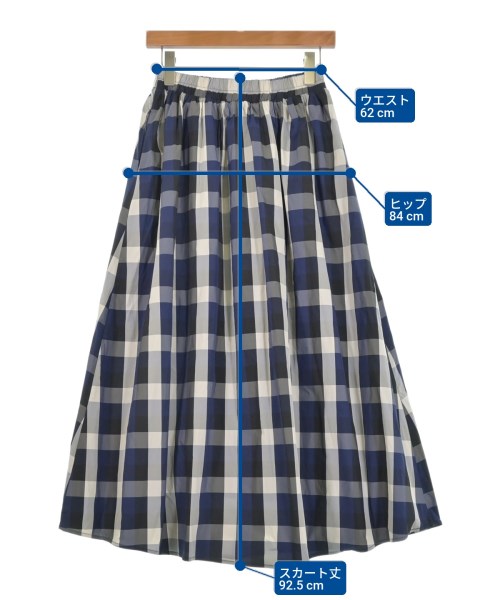 Saloon（サルーン）ロング・マキシ丈スカート 青 サイズ:F レディース/2200617913061