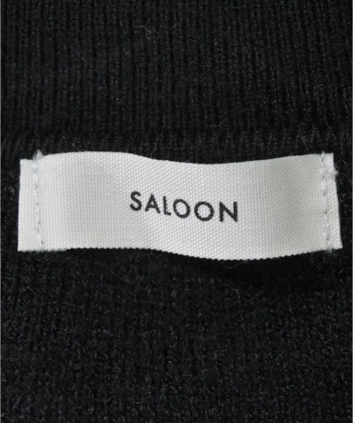 Saloon（サルーン）ニット・セーター 黒 サイズ:F レディース/2200612988019