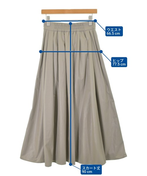 Saloon（サルーン）ロング・マキシ丈スカート カーキ サイズ:F レディース/2200672989056