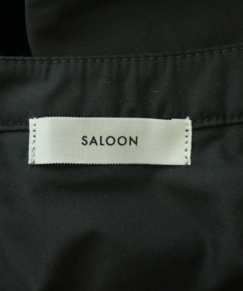 Saloon（サルーン）カジュアルシャツ 黒 サイズ:F レディース/2200697132215