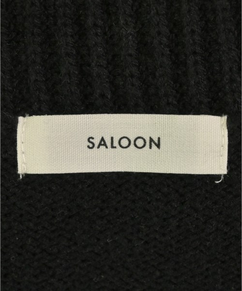 Saloon（サルーン）ニット・セーター 黒 サイズ:F レディース/2200697132499