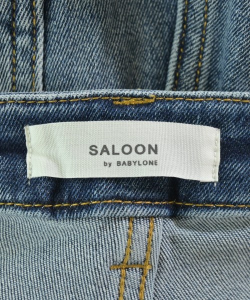 Saloon（サルーン）デニムパンツ 青 サイズ:36(S位) レディース/2200657412098