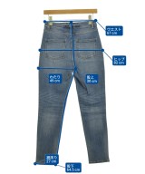 Saloon（サルーン）デニムパンツ 青 サイズ:36(S位) レディース/2200657412098