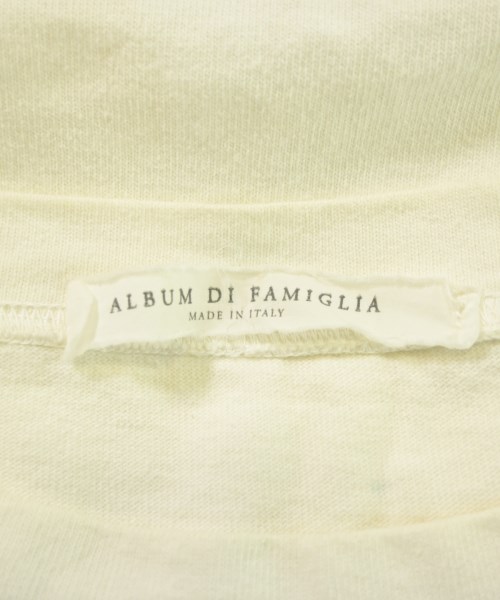 ALBUM DI FAMIGLIA（アルバムディファミリア）Tシャツ・カットソー 白 サイズ:S メンズ/2200663468058