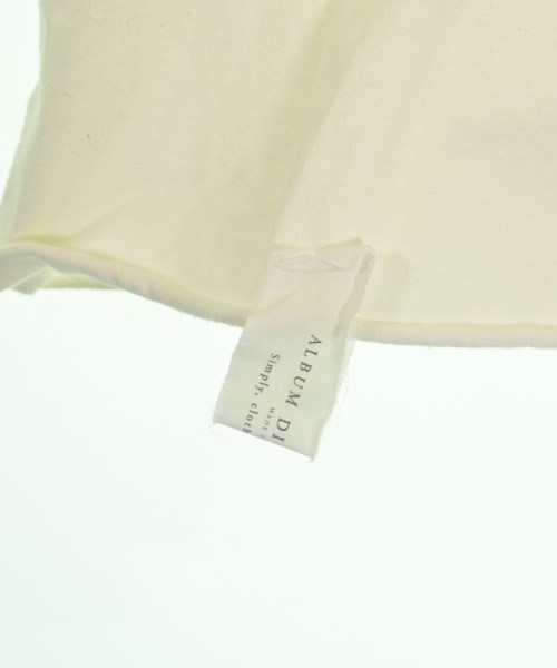 ALBUM DI FAMIGLIA（アルバムディファミリア）Tシャツ・カットソー 白 サイズ:S メンズ/2200663468058