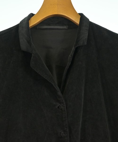 ALBUM DI FAMIGLIA（アルバムディファミリア）シャツワンピース 黒 サイズ:S レディース/2200670792061